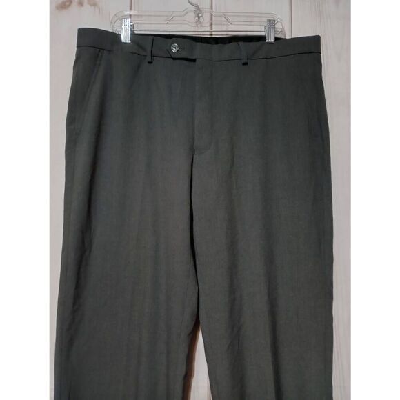 Nautica Pants‎ Men's 44 Gray Dress Pants - Picture 3 of 7